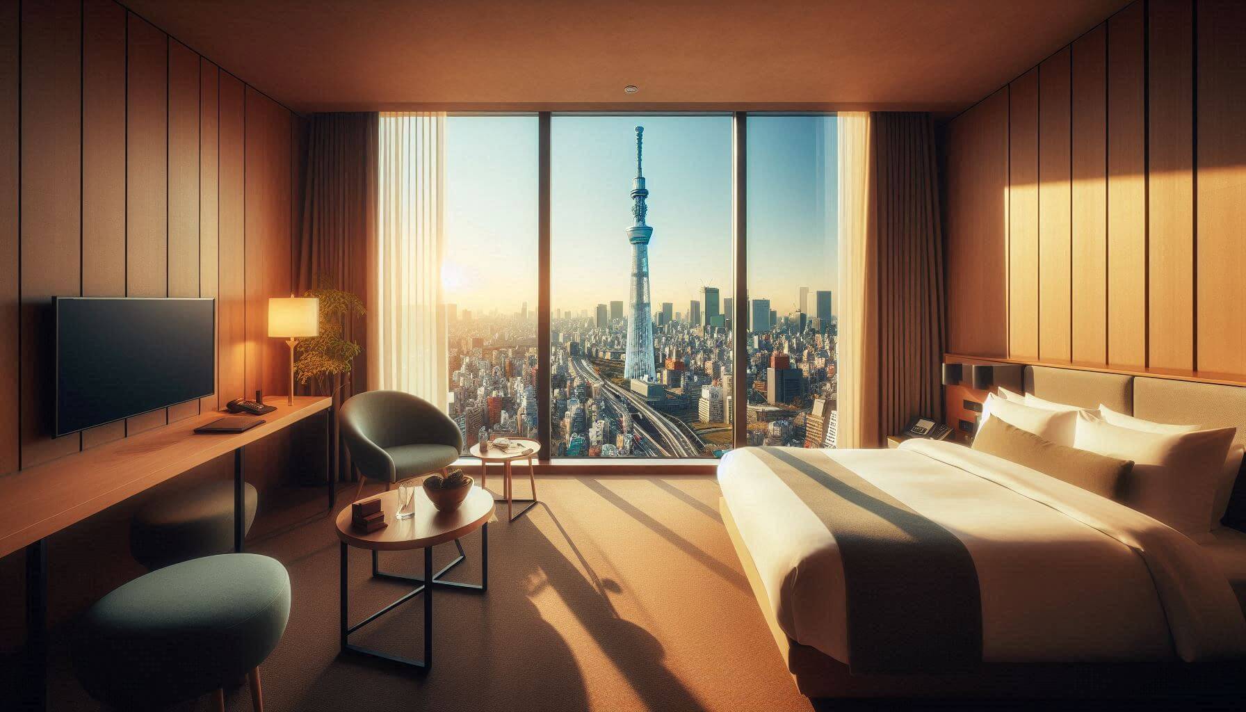 hotels in tokyo with a view